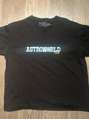 ASTROWORLD TRAVIS SCOTT CATCUS JACK Astroworld 2018 Tour Shirt ‘Wish You Were He